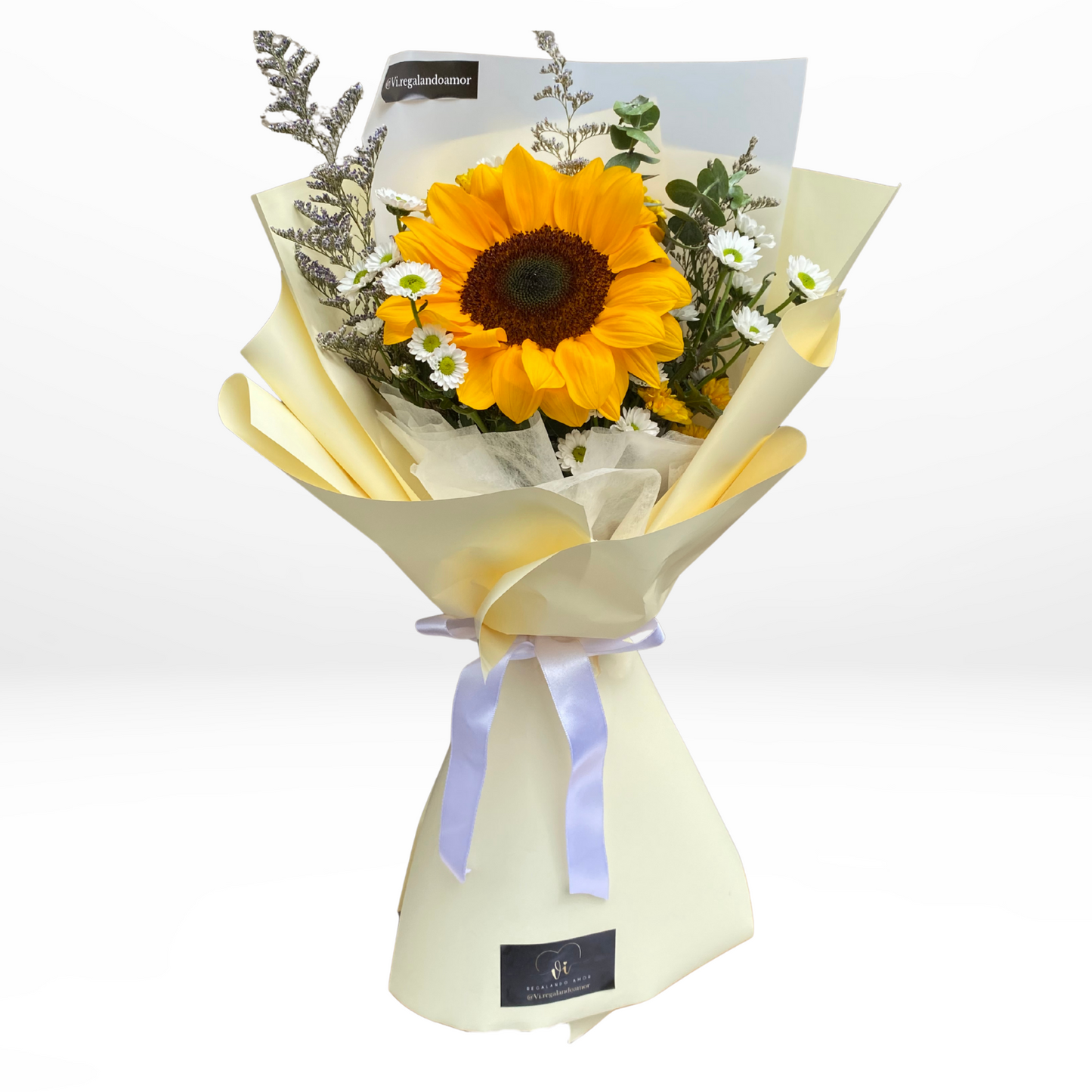 Ramo Eirene – Girasol - Flores amarillas
