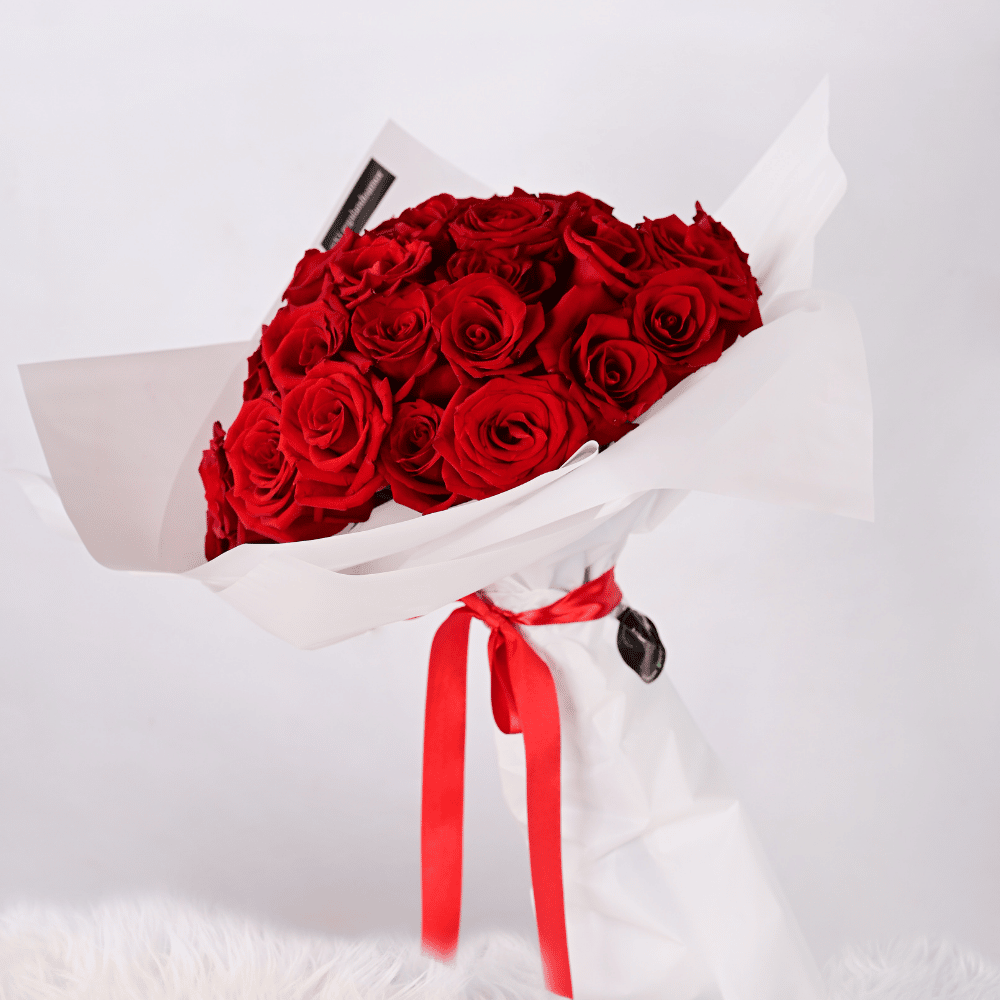 Ramo de 50 rosas rojas