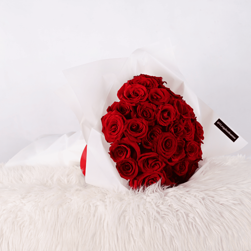 Ramo de 50 rosas rojas