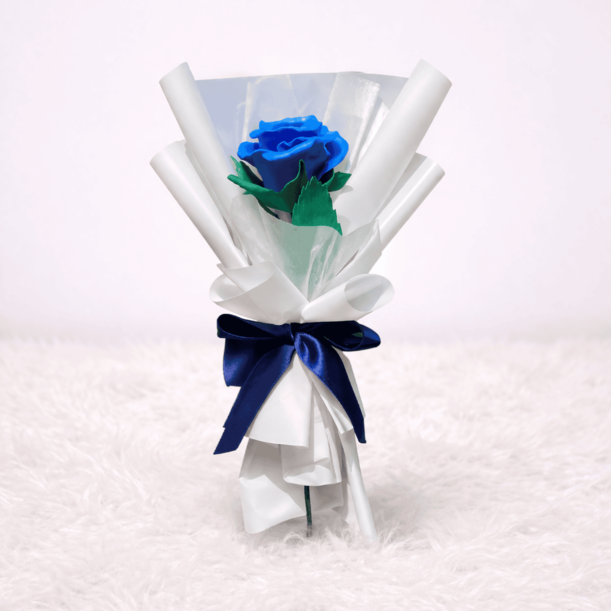 Rosa azul Artificial - Flores Eternas