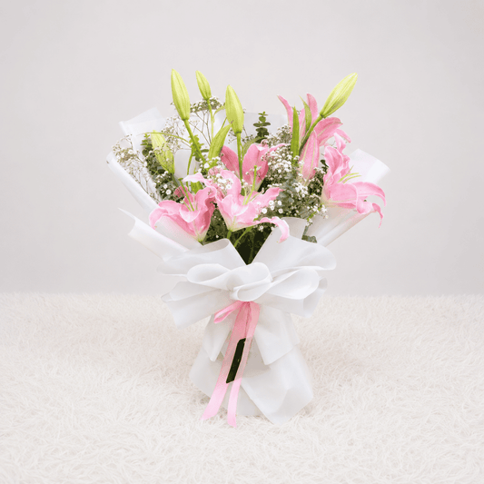 Ramo Suzette – Lirios Rosados