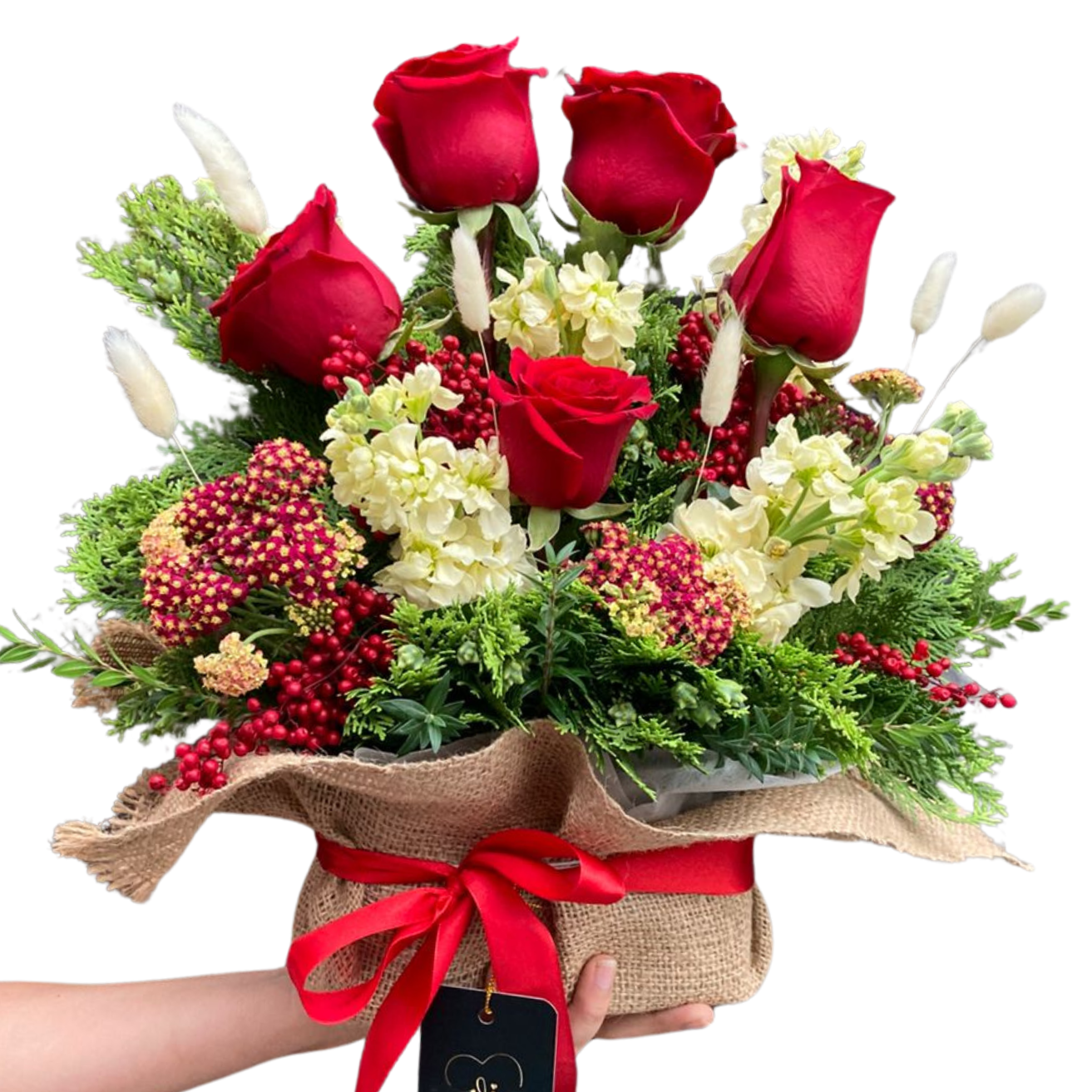 Centro de mesa navideño - Decoración de navidad