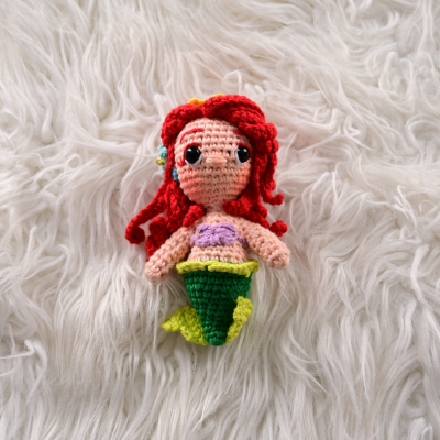Amigurumi Ariel – Tamaño Pequeño