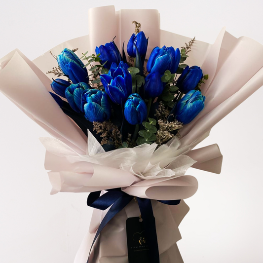 Ramo Saffira - Tulipanes Azules