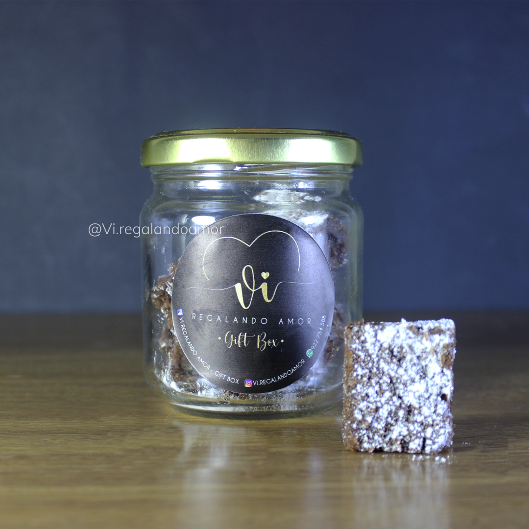 Mini Jar Brownie