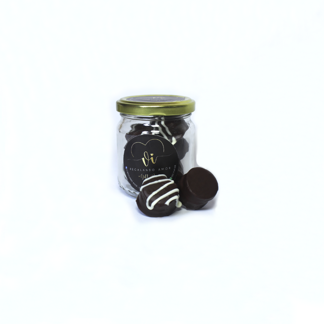 Mini Jar Alfajores de cacao