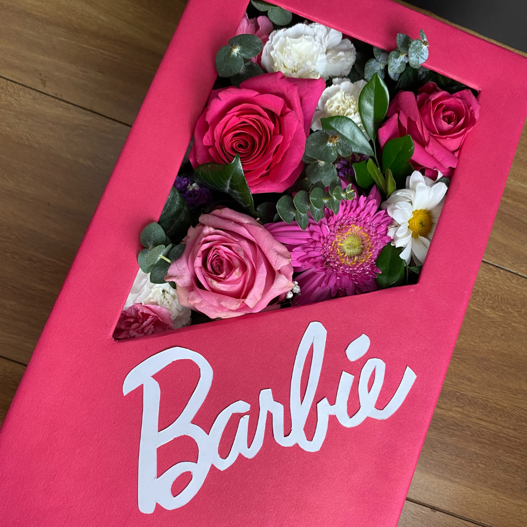 Box Flores Barbie