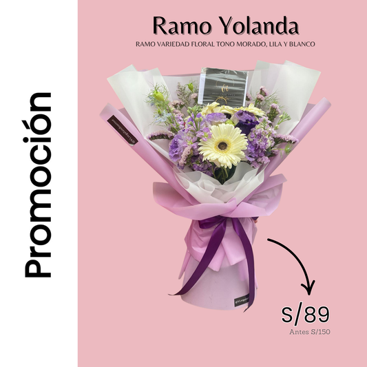 Promocion Yolanda -- Flores Lilas